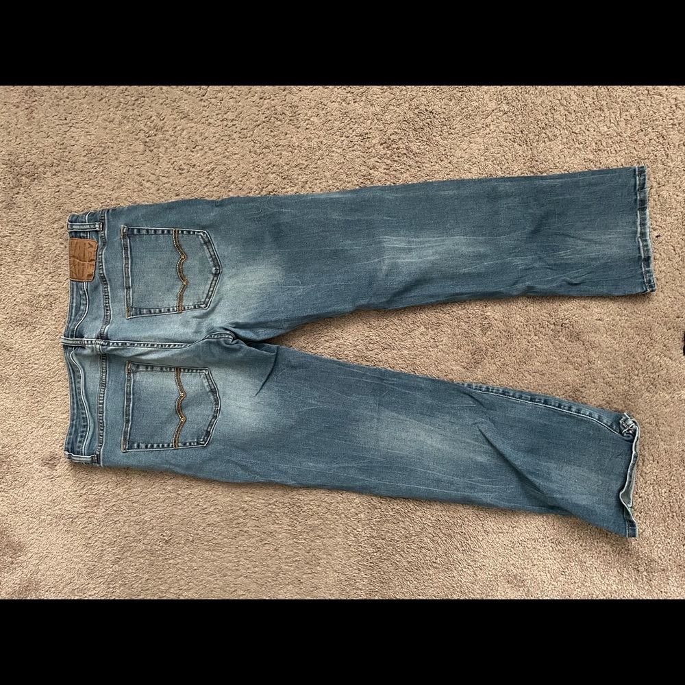 American Eagle Active Flex Blue Jeans - image 2